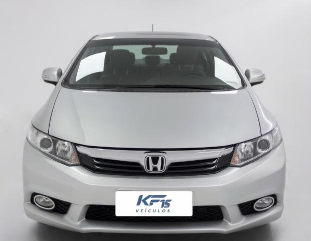 Honda Civic LXR 2014 Prata Automático Completo - Foto 4