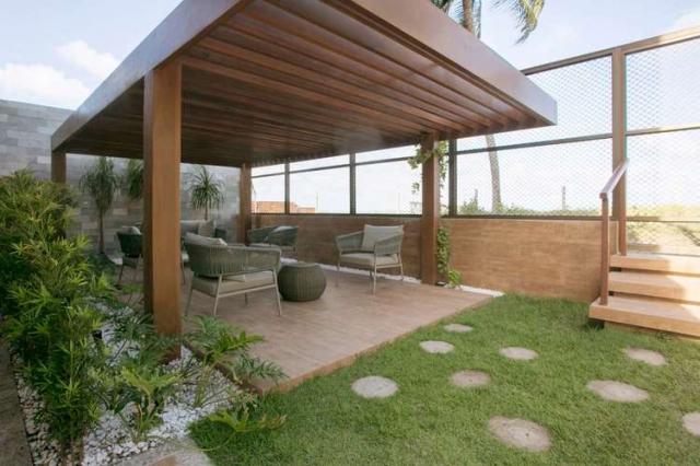 Apartamento 3 quartos, beira-mar em Areia Dourada - Foto 5