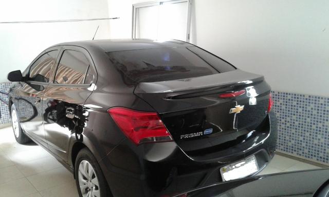 Passo Financiamento Prisma 2018 1.4 Preto Único Dono. - Foto 2