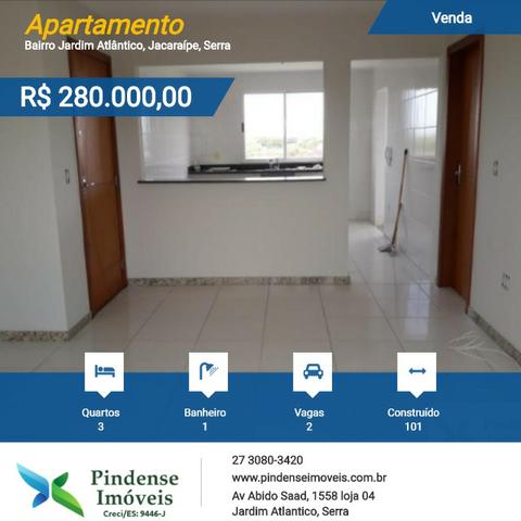 Apartamento em Jacaraípe, 3 quartos