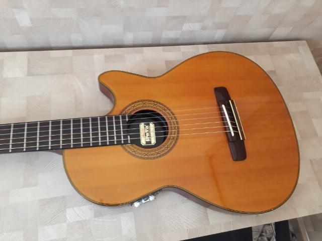 Violão Morris Flat Maciço (com Case) - Relíquia - Foto 2