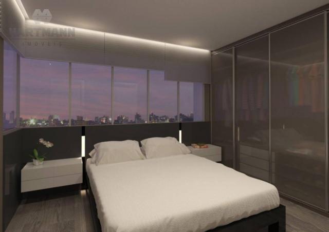 Apartamento com 3 dormitórios à venda por R$ 518.500,00 - Mercês - Curitiba/PR - Foto 16