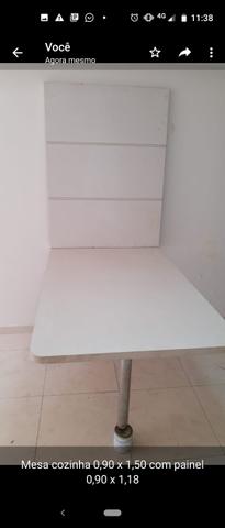 Mesa em MDF madeirado - Foto 3