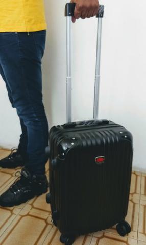 Mala bordo 360° lançamento em ABS aceita pelos aeroporto - Foto 5