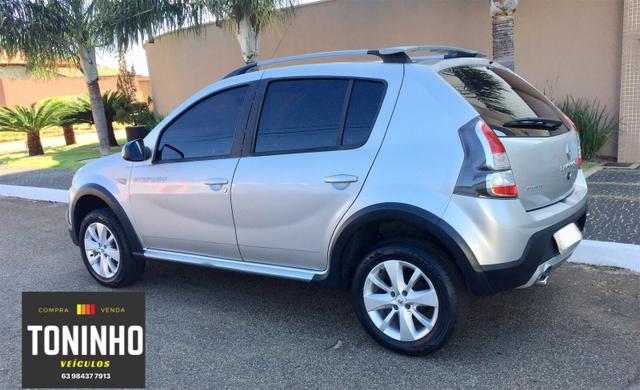 Renault Sandero Stepway 12/12 1.6 manual IPVA 2020 pago - Foto 4