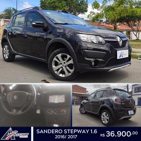 SANDERO 2016/2017 1.6 STEPWAY 8V FLEX 4P AUTOMATIZADO
