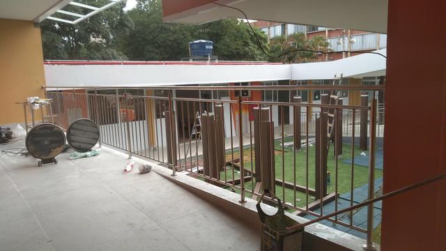 Corrimão de inox