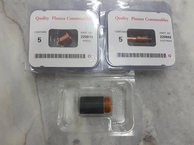 Kit c/ 5 peças Eletrodo plasma 220842 novo - Foto 4