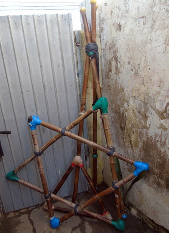 Pirâmide De Bambu Crossfit Yoga Playground - Foto 4