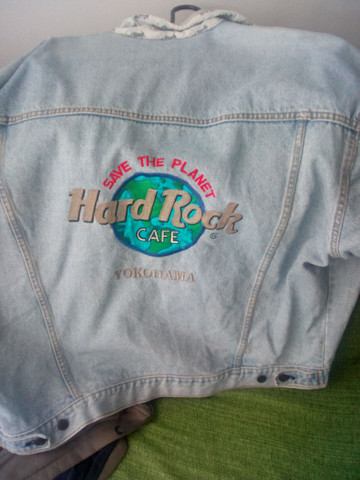 jaqueta jeans hard rock original