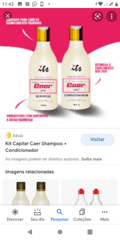 Kit capilar carro shampoo + condicionador