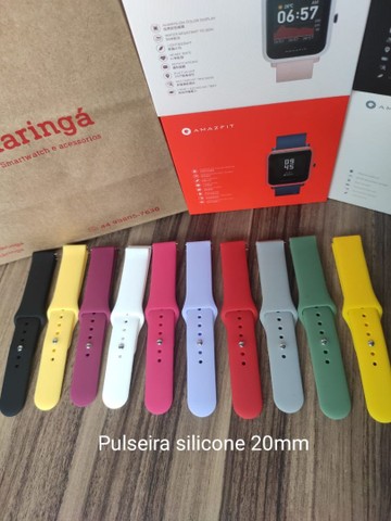Pulseira de Silicone para Amazfit Bip