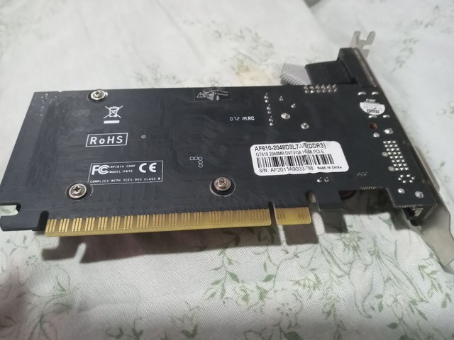 Placa de Vídeo Gforce Nvidia GT610 DDR3 2GB - Foto 3