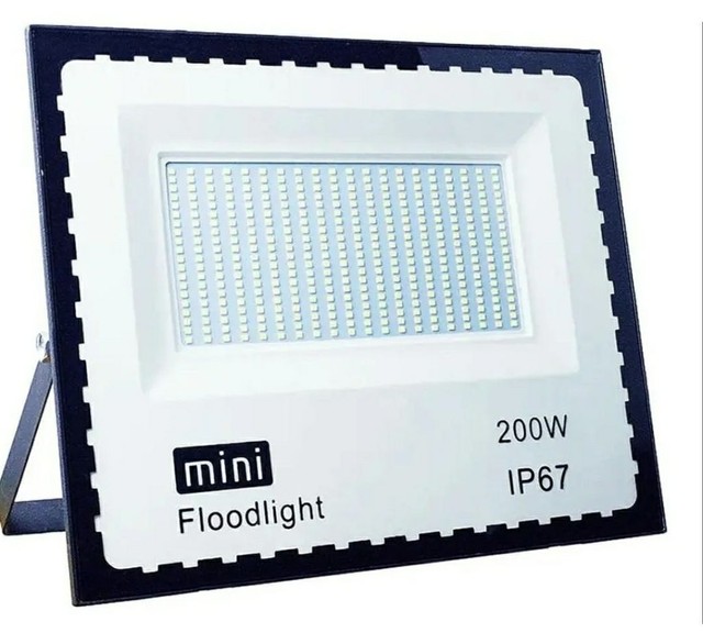Refletor LED SMD Mini 200W Holofote IP67