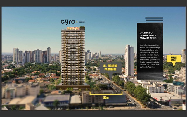 Apartamento no Opus Gyro RP com 1 Suíte de 50 m²  - Foto 5