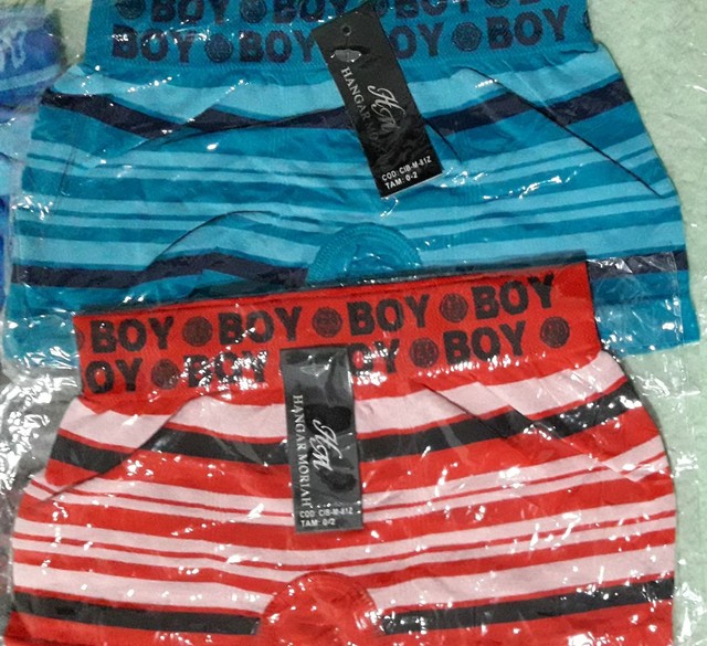 Cueca Boxer Infantil R$12 - Foto 2