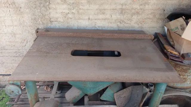 Serra Circular De Bancada (só A Mesa) Pesada 1,00x1,00x1,20