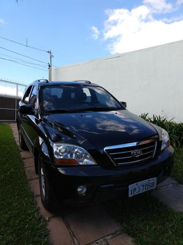 Caminhonete Sorento Diesel 2009 câmbio manual preta - Foto 5