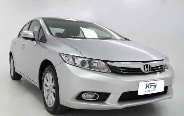Honda Civic LXR 2014 Prata Automático Completo