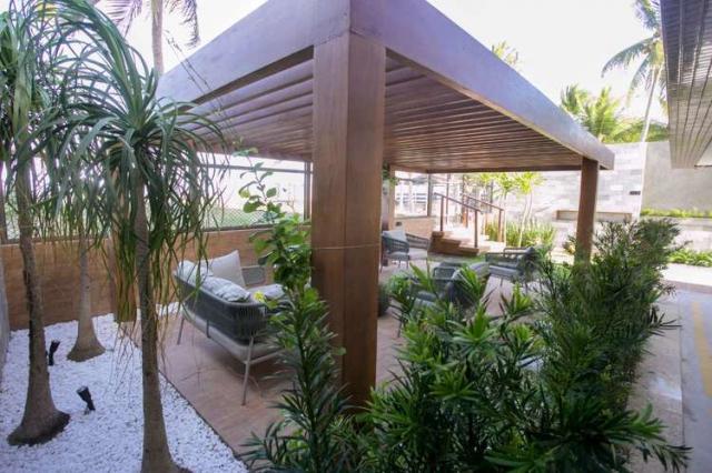 Apartamento 3 quartos, beira-mar em Areia Dourada - Foto 2