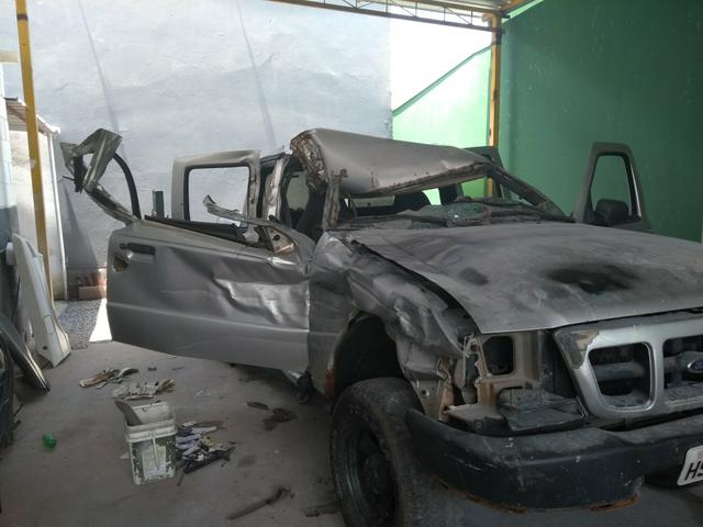 Ranger batida a venda a diesel - Foto 4