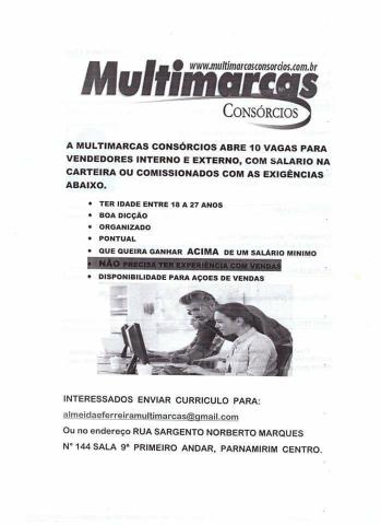 Vagas de emprego