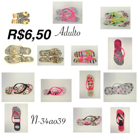 Sandálias havaianas lançamento no atacado