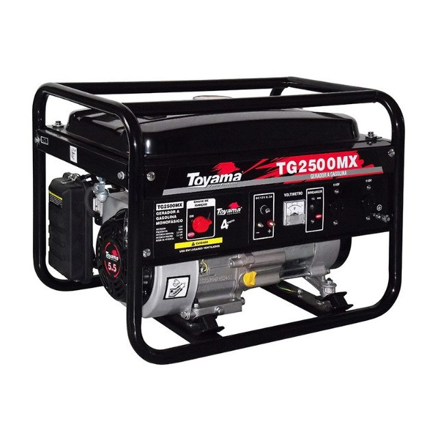 Gerador Gasolina TG2500MX2 2200W 220V c/ avr - Toyama (Novo/Loja)