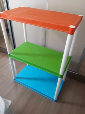 Estante modular plástico colorida infantil - Foto 2