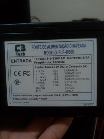Fonte com defeito - Foto 2