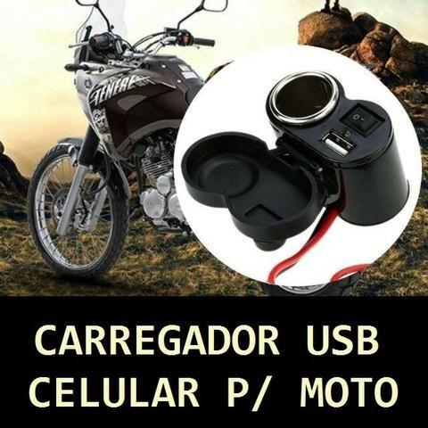 Carregador de celular pra moto