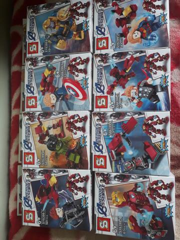 Lego Coleção completa vingadores