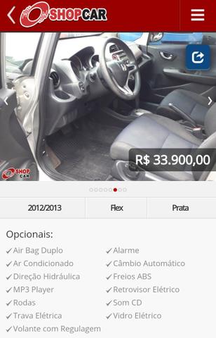 Honda Fit 2012 2013 LX 1.4 Automático - Foto 6