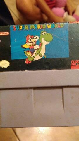 Cartucho Mario word original