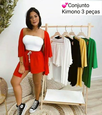 Conjunto KIMONO 3 peças N°38/40/42