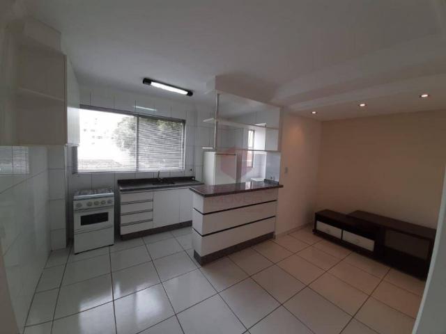 Apartamento com 1 dormitório para alugar, 51 m² por R$ 950,00/mês - Zona 07 - Maringá/PR - Foto 2