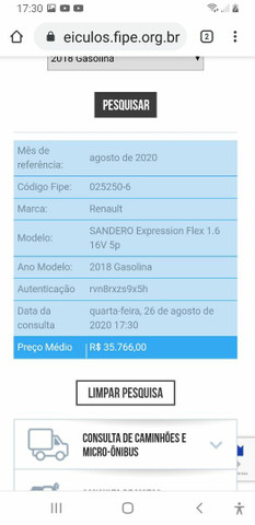 Sandero 2018 expression flex 1.6 - Foto 11