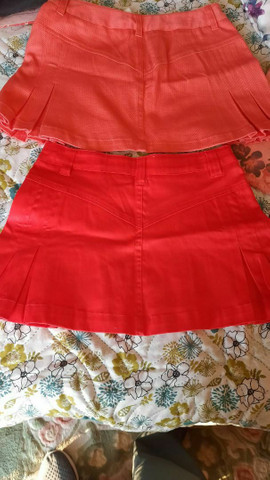 Mini Saias Tyrol Tam. 12 e 14. Novas. 35,00 cada