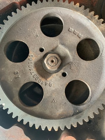 tampa frontal motor mwm 4 cil original - Foto 8
