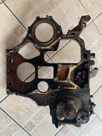 tampa frontal motor mwm 4 cil original - Foto 9