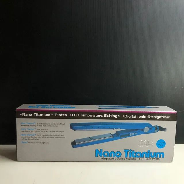 *Chapinha Prancha Alisadora 450°F Bivolt - Nano Titanium* - Foto 2