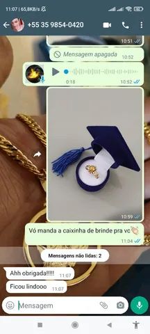Anel de formatura moeda antiga. - Foto 3
