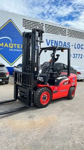 Locação de empilhadeira a diesel 3.800 kg - Foto 2