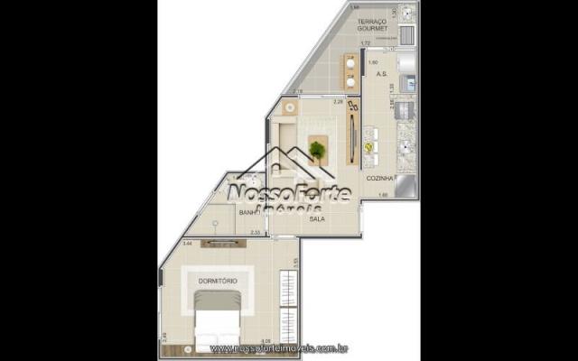 Lançamento Apartamento na Vila Mirim em Praia Grande - Foto 6