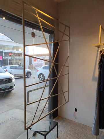 Vitrine em metalon