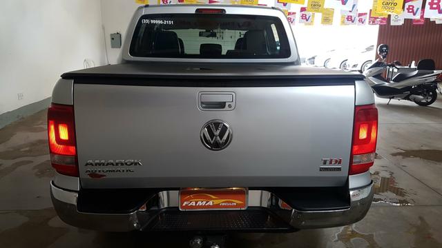 Amarok highline tdi 2014 4x4 automatica completa - Foto 4