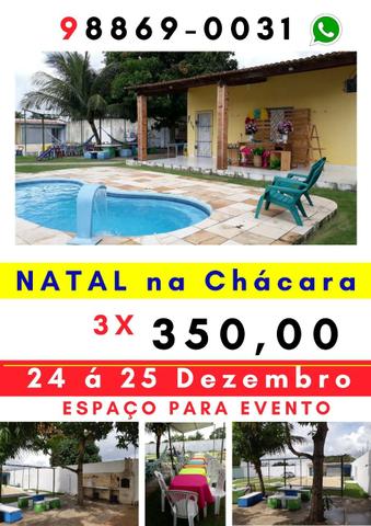Chacara para o dia de Natal