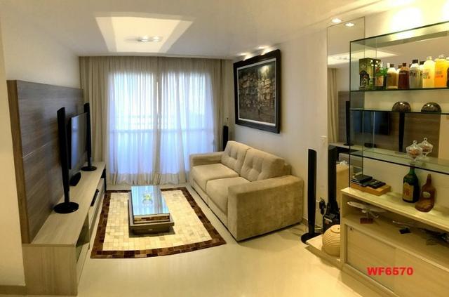 AP0967 Torre Espanha, apartamento na Aldeota, 3 suítes, móveis projetados, 2 vagas - Foto 3