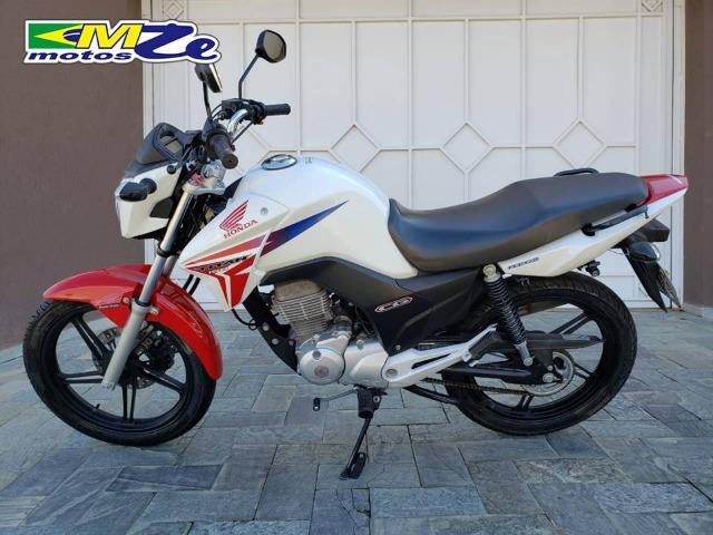 Honda Cg 150 Titan EX Branca com 24.000 km
