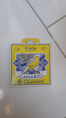 Encordoamento de viola caipira Giannini